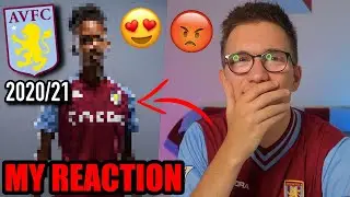 REACTING TO THE *NEW* ASTON VILLA 2020/2021 HOME SHIRT!