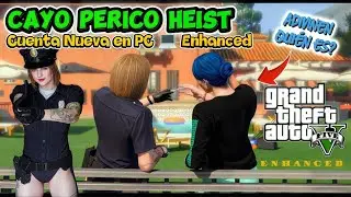 Пробую улучшенную версию для ПК 💻 с моим другом @UBHERNN, впервые играю в Cayo Perico #gta #gtaon...