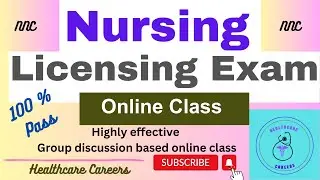 Nursing Licensing Exam (SN/BScN/BNS) Preparation - Online Class-III