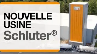 La construciton de la nouvelle usine de production des ciments-colles Schluter&reg;