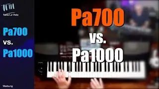 KORG Pa1000 vs. Pa700 - # 1190