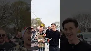 We interviewed Jake Lang at his protest today!