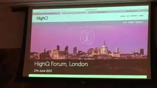 HighQ NYC Tech Forum - Collaborate and Publisher