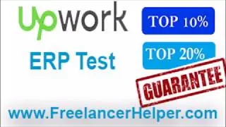 Pass Upwork ERP Test answers-TOP 10%