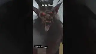 Santa become krampus , Christmas  horror video  . #krampus #merrychristmas #christmas