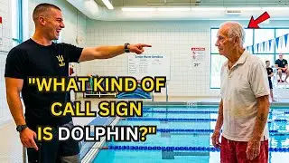 Navy SEAL Instructor Mocks Pool's Swim Coach — Then Master Chief Salutes Him and Says 