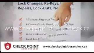 Locksmith in Waterloo | www.checkpointdoorandlock.ca | (226) 212-0792