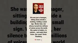 Greta Thunberg story motivation,#GretaThunberg #MotivationalStory #InspiringPeople #ClimateChange