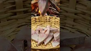 Pomfret Fish Fry #shortsfeed