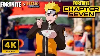 Naruto Uzumaki 4K Chapter Seven Gameplay | FORTNITE x NARUTO