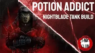 'Potion Addict' Nightblade Tank Build | Elder Scrolls Online | Deadlands