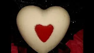 DIY HEART SHAPED BATH BOMBS