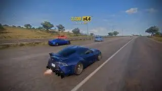 PURE SOUND DRIVE TOYOTA SUPRA MK5 IN #frozahorizon5