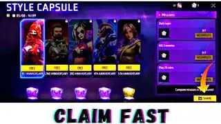 HOW TO COMPLETE STYLE CAPSULE EVENT 🤩 ONLY 0.001% PLAYERS KNOW ABOUT THIS !!