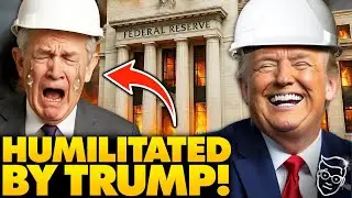 Trump Drags Jerome Powell Through Humiliation Ritual on LIVE-TV in Hysterical Federal Reserve Tour 😂