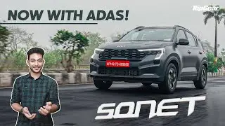 2024 Kia Sonet | Driving Impressions + ADAS Features Explained | TopGear India