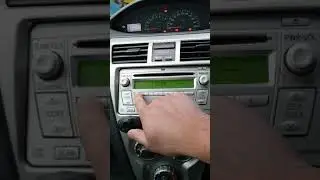 Как ввести код безопасности на магнитоле Toyota