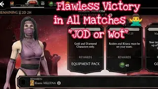 Klassic Mileena Challenge | Elder Mode All Bosses | Mk Mobile ☠️
