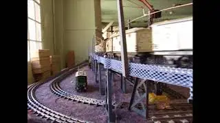 Hochbahn nach BING mit Distler Oberleitungsbetrieb