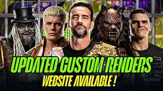 Secret Website Revealed! Download WWE Updated Custom Renders (Fast & Easy) | 2KUNIVERSE