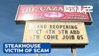 'I’m a little scared’: Estacada’s Cazadero Steakhouse falls victim to scam, loses thousands
