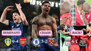 Arsenal Dominant, Chelsea Chaotic, Liverpool Rising | Premier League Headlines Explained