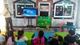 Wired lockout buzzers, using quizxpress game show software
