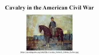 Cavalry in the American Civil War