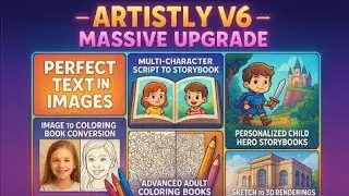 Artistly v6.0 New Update Demo (All-In-One AI Design Tool) #likeandsubscribe #aivideo #viralvideos 