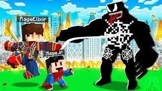 I Became SPIDER-MAN 2 in Minecraft! (Symbiote Spider-Man)