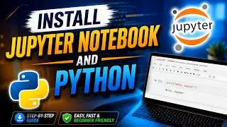 Install Jupyter Notebook with Python in Windows PC/Laptop | Subtitles Available