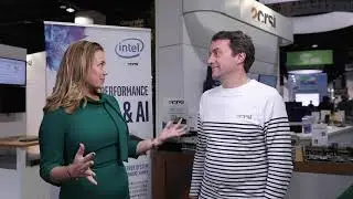 Caroline Henry, Director of Marketing at Intel interviews Alain Wilmouth, 2CRSi CEO