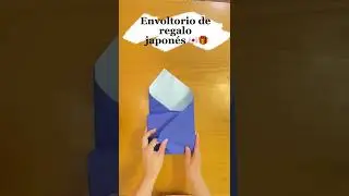 Japanese gift wrapping 🇯🇵🎁Envoltorio de regalo japon&eacute;s #shorts #wrapping #japan #espa&ntilde;ol