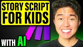How to Create a Story Script for Kids Video With AI (1-CLICK Scripts!)