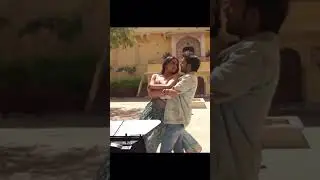 #parthsamthaan 🫶 #khushaliikumar  crazy bts from the song #dilvasda #shorts #ghudchadi