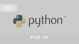 Python Tutorial for Beginners - Lesson 13: Reading and Writing to Files