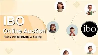A Stunning App Launch Video: Fast, verified buying & selling | Online Auction | IBO App Explainer