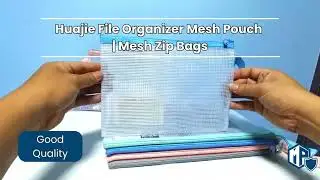 Introduce Huajie File Organizer Mesh Pouch | Mesh Zip Bags