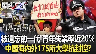 【白紙革命】「被遺忘的一代」怒炸！青年失業率近20% 中國海內外175所大學齊抗封控！？【關鍵時刻】20221129-2 劉寶傑 黃世聰 李正皓 王瑞德