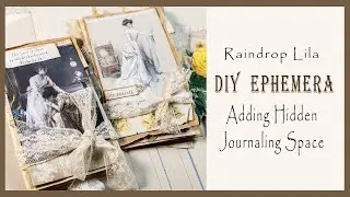 Junk Journal Ephemera, Craft With Me, DIY