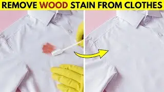 How to Remove Wood Stains from Clothes