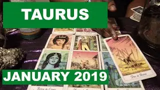 TAURUS JANUARY 2019 Horoscope Psychic Tarot Reading [Lamarr Townsend Tarot]