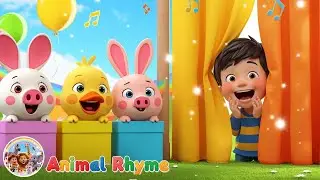 Peek-a-Boo Surprise | Jack’s Viral Animal Hide & Seek | Sensory Play Song