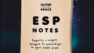 ESP & Subtle Senses 〰️ Tuning to your Extra Sensory Perception 〰️