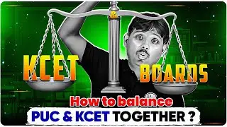 KCET против досок &mdash; как сбалансировать PUC и KCET? 🤔 #kcet2026 #kcetpreparation