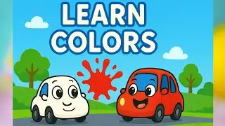 Learn Colors with Cars for Kids & Toddlers | Vehicles Flashcard | babies First word | #kidslearning 
