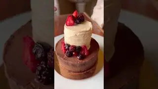 Two-tier celebration cake Chocolate &times; Butterscotch