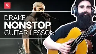 🎸Nonstop by Drake Guitar Lesson - How To Play Nonstop by Drake