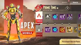 All Battle Pass Rewards Apex Legends Mobile All Battle Pass Rewards Showcase
