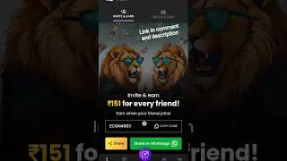 #free sign up bonus #refer and earn #game#without deposit bonus
